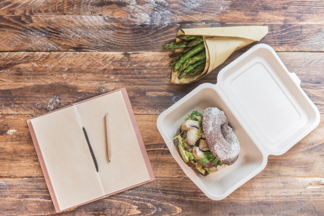 SKD-01A حاوية طعام صغيرة يمكن التخلص منها